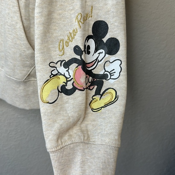 NWT Disney Mickey & Minnie Cream Places to Go and Friends to See Hoodie Size S - Picture 5 of 10
